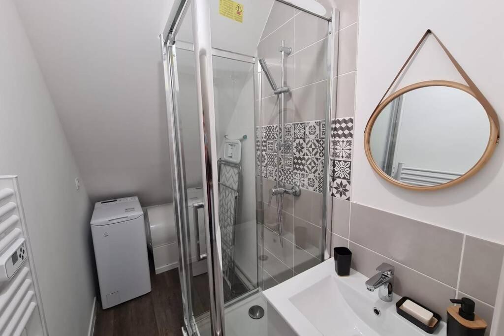 Centre Ville 3 Pieces Envoutant Sous Combles 40M² Жуаньи Экстерьер фото